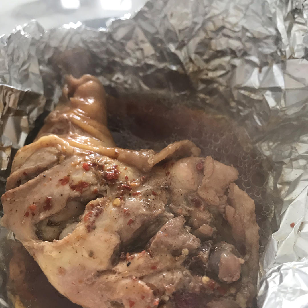 无水无油超嫩蒸鸡腿！！