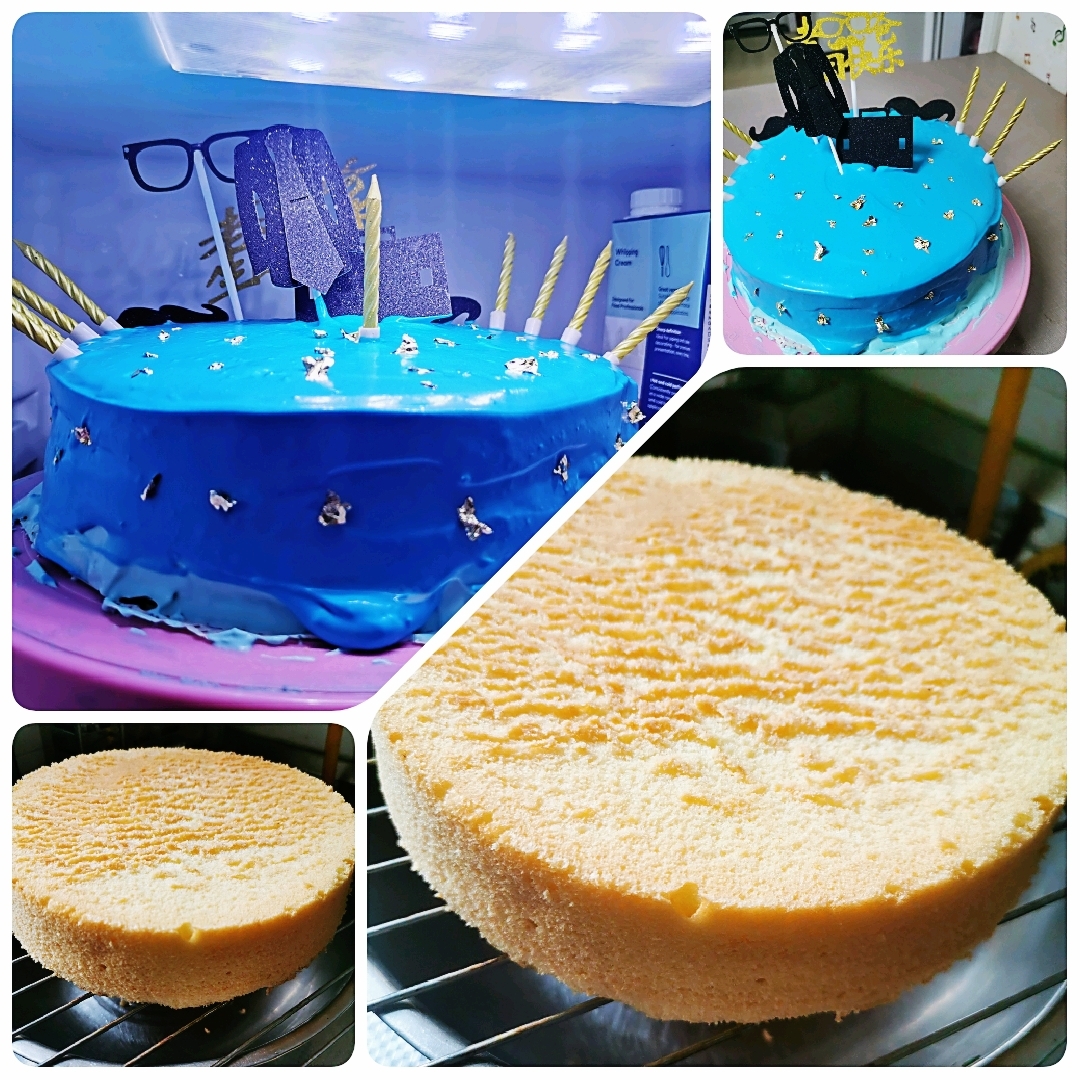 戚风蛋糕、生日蛋糕的做法