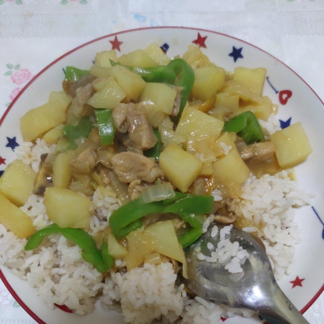 土豆咖喱鸡肉