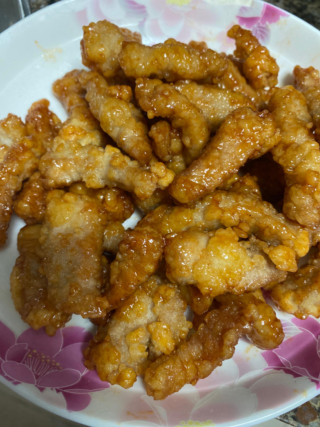 酸甜可口的糖醋里脊(鸡胸肉版)