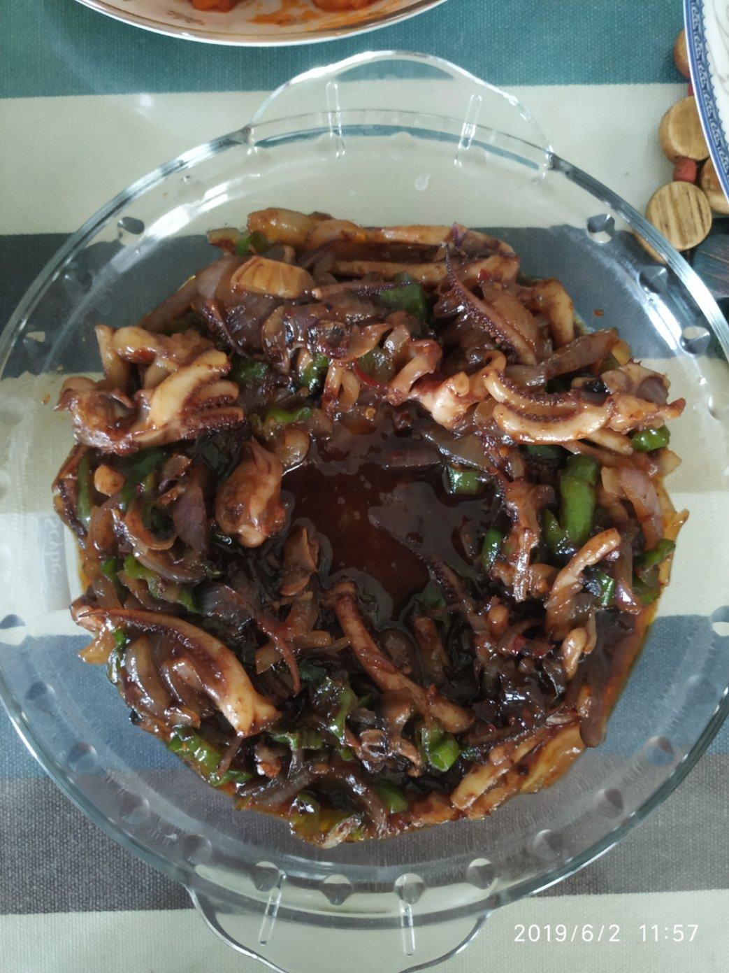 爆炒鱿鱼