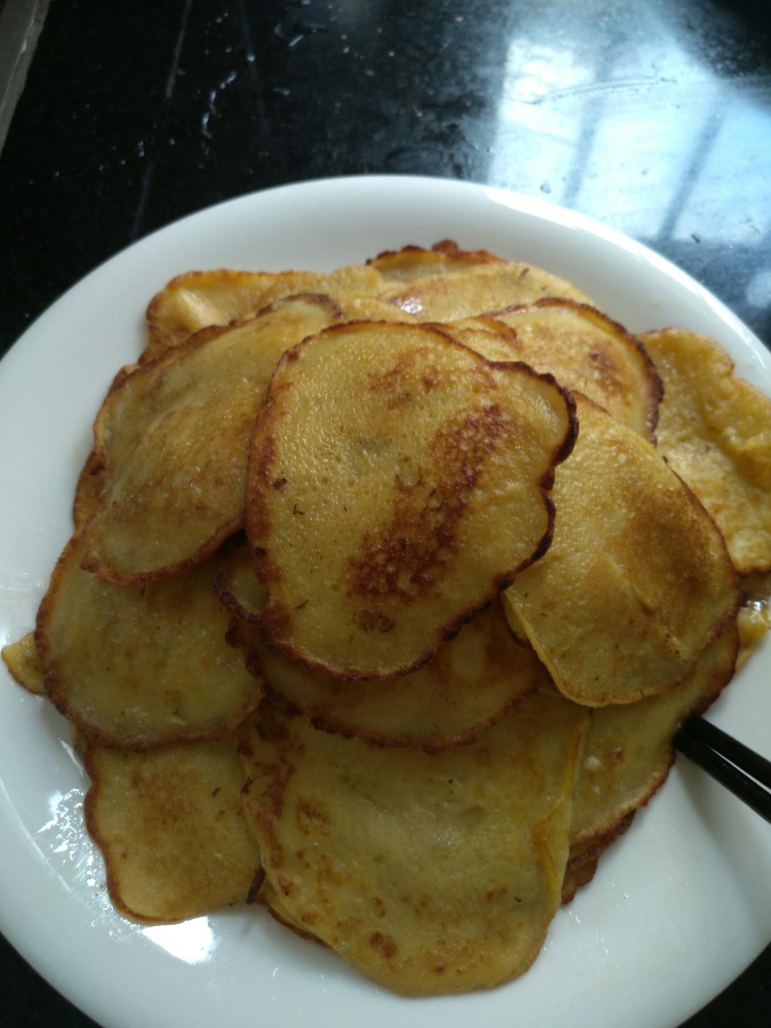 快手香蕉饼