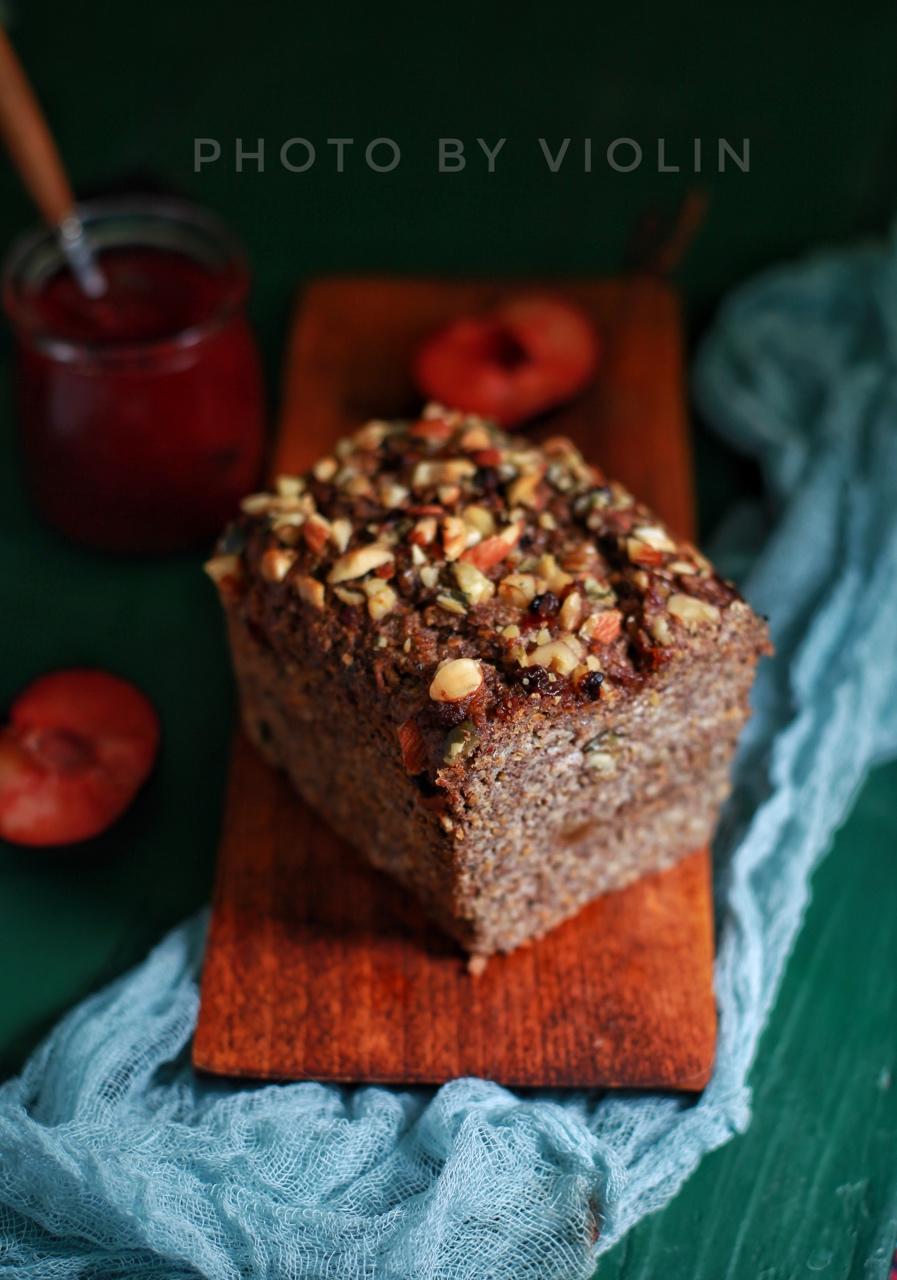 燕麦杂籽快手面包丨健康·烘焙