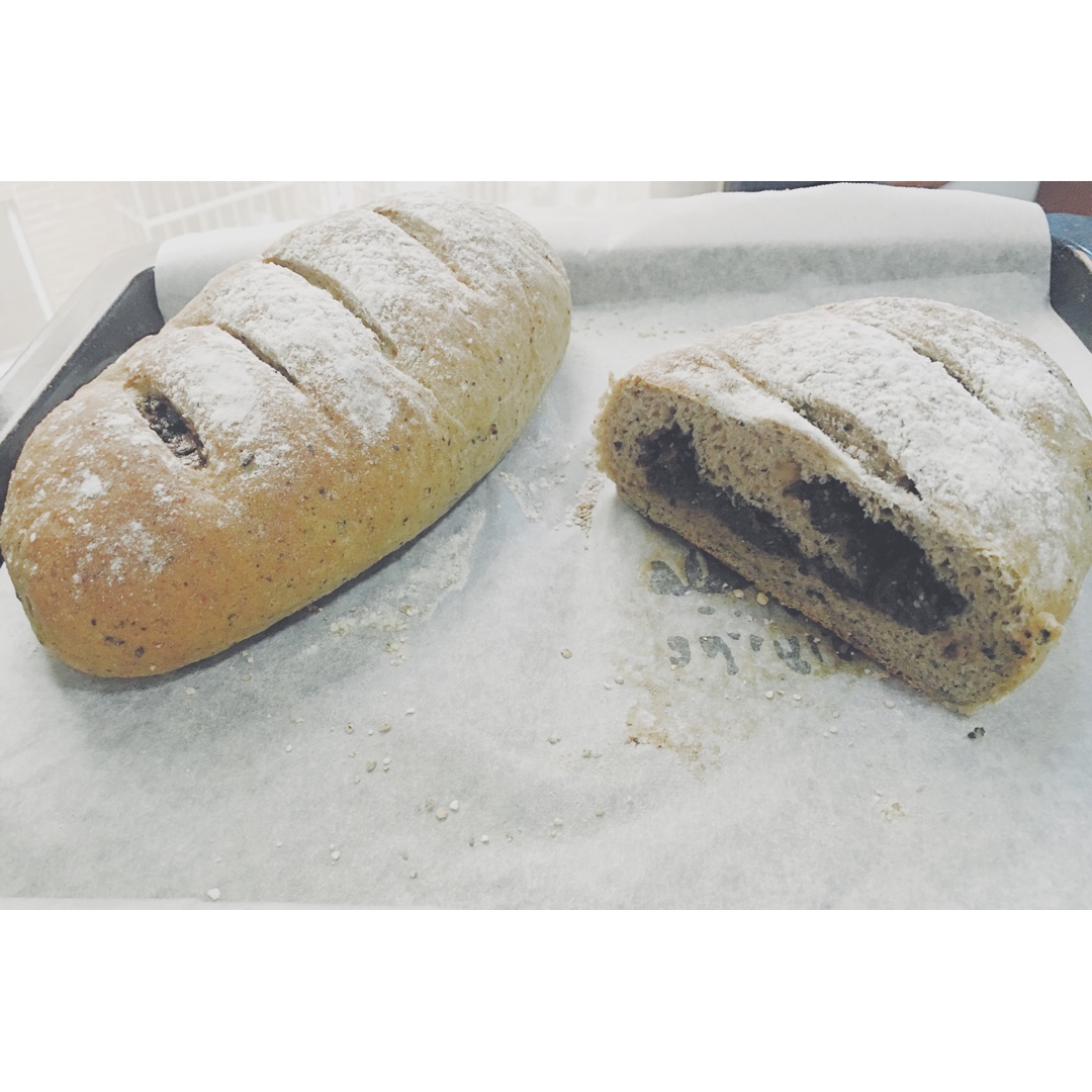 仿85度C家黑谷物核果（中种法）