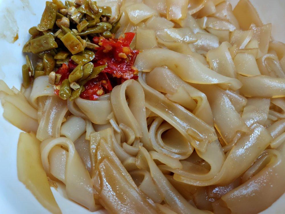 传统手作长沙米粉   猪油拌粉（快手营养早餐）