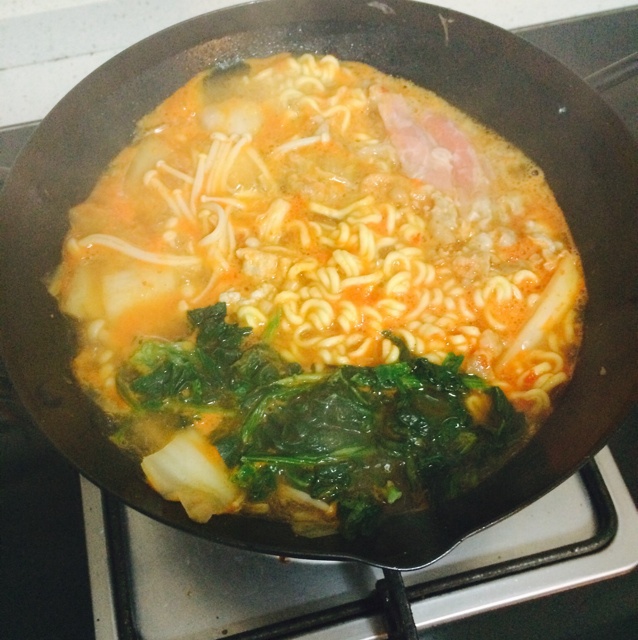 韩式芝士部队锅