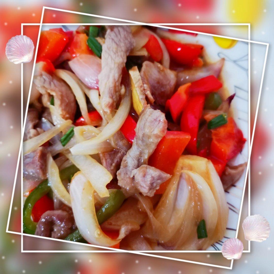 青椒炒肉