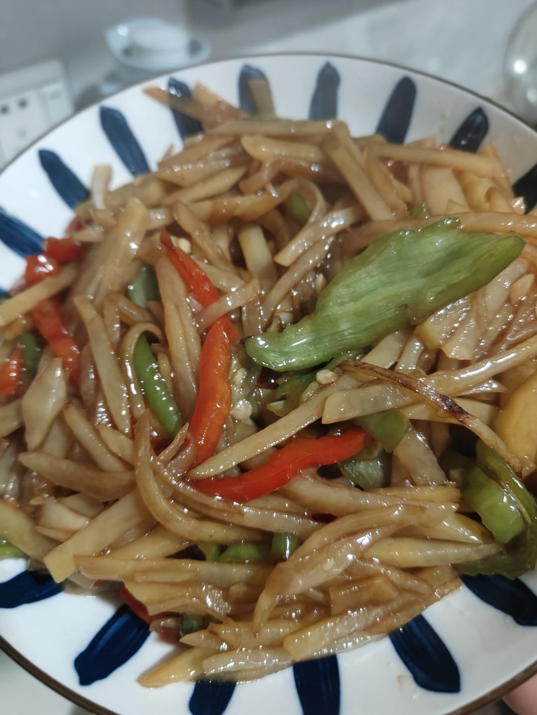 醋溜土豆丝
