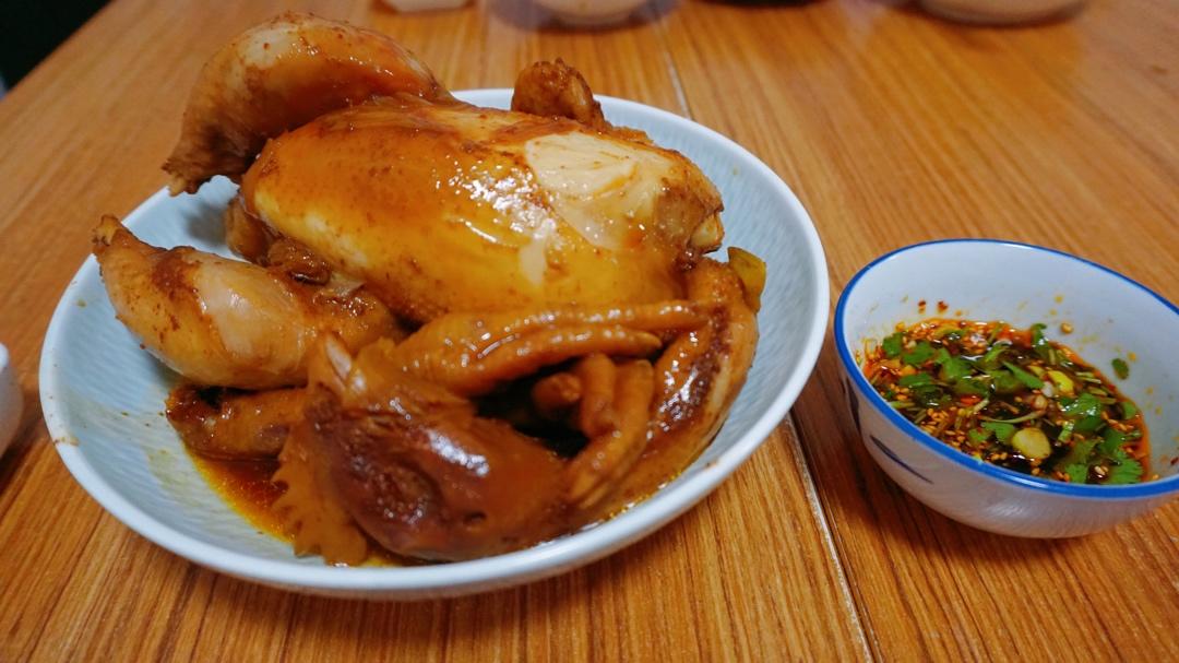 【电饭煲盐焗鸡】