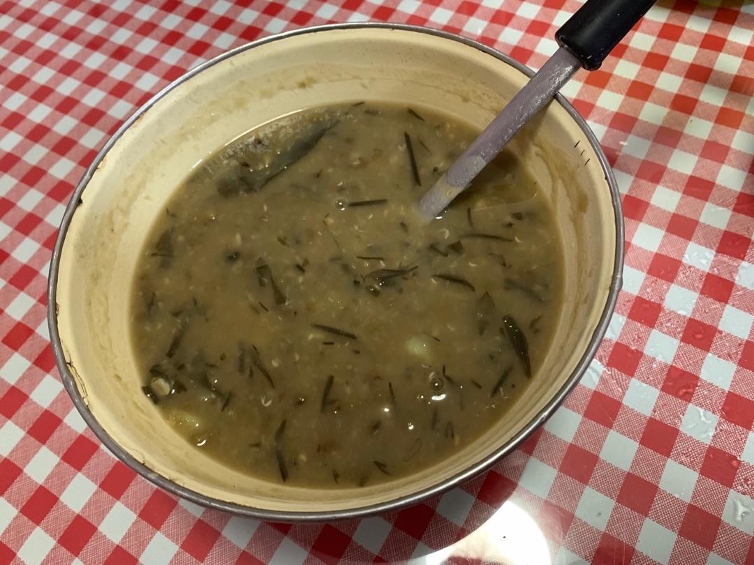 海带绿豆糖水