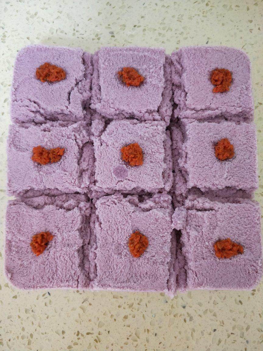 蔓越莓紫薯松糕