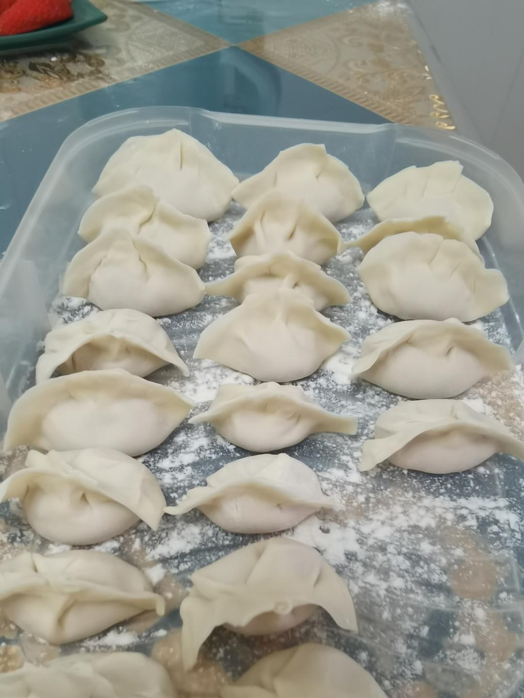 手工揉面三分钟，又韧又薄又好包的饺子皮