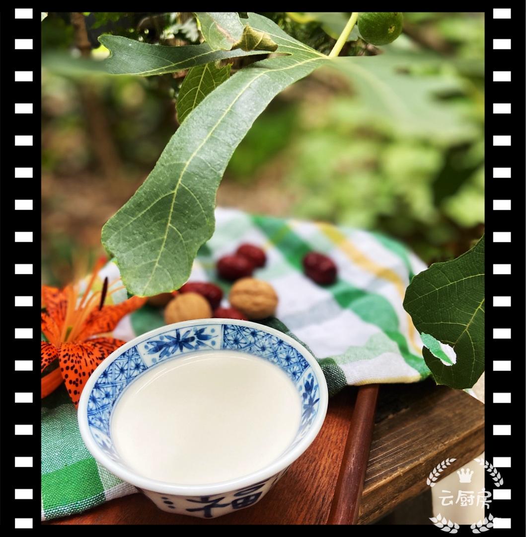 牛奶红枣核桃露