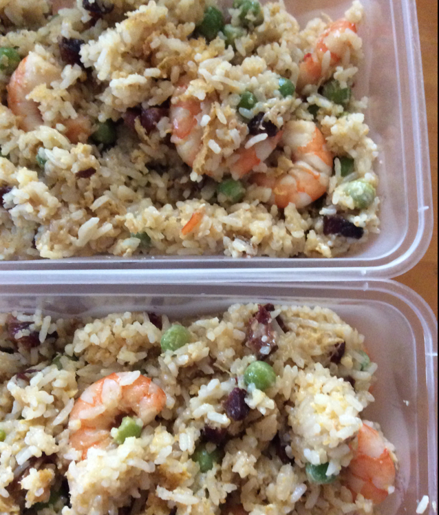 虾仁炒饭