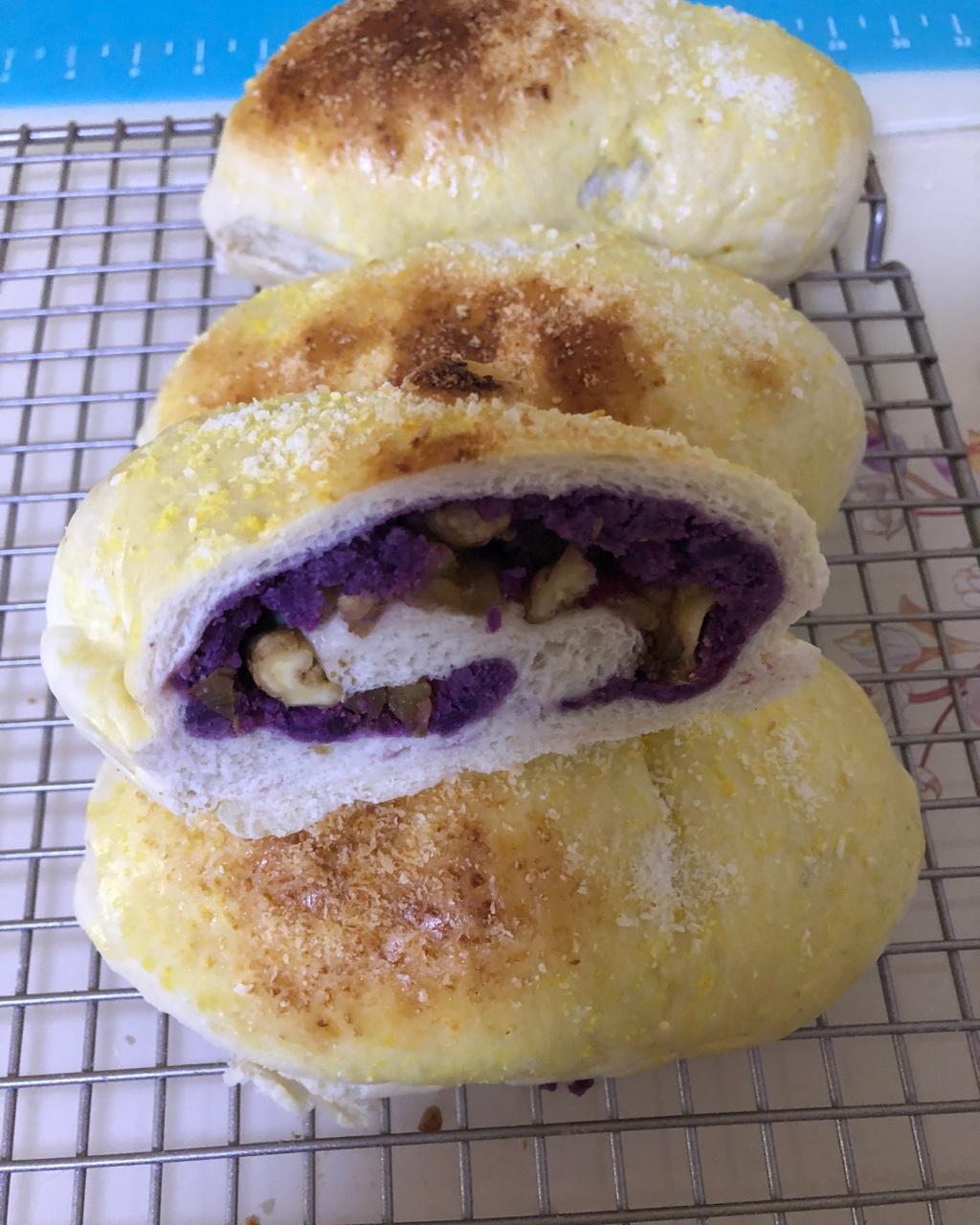 豆沙面包（中种法）