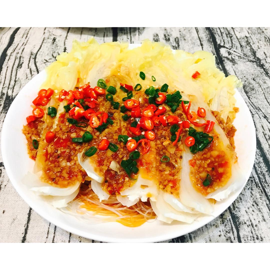 蒜蓉粉丝娃娃菜
