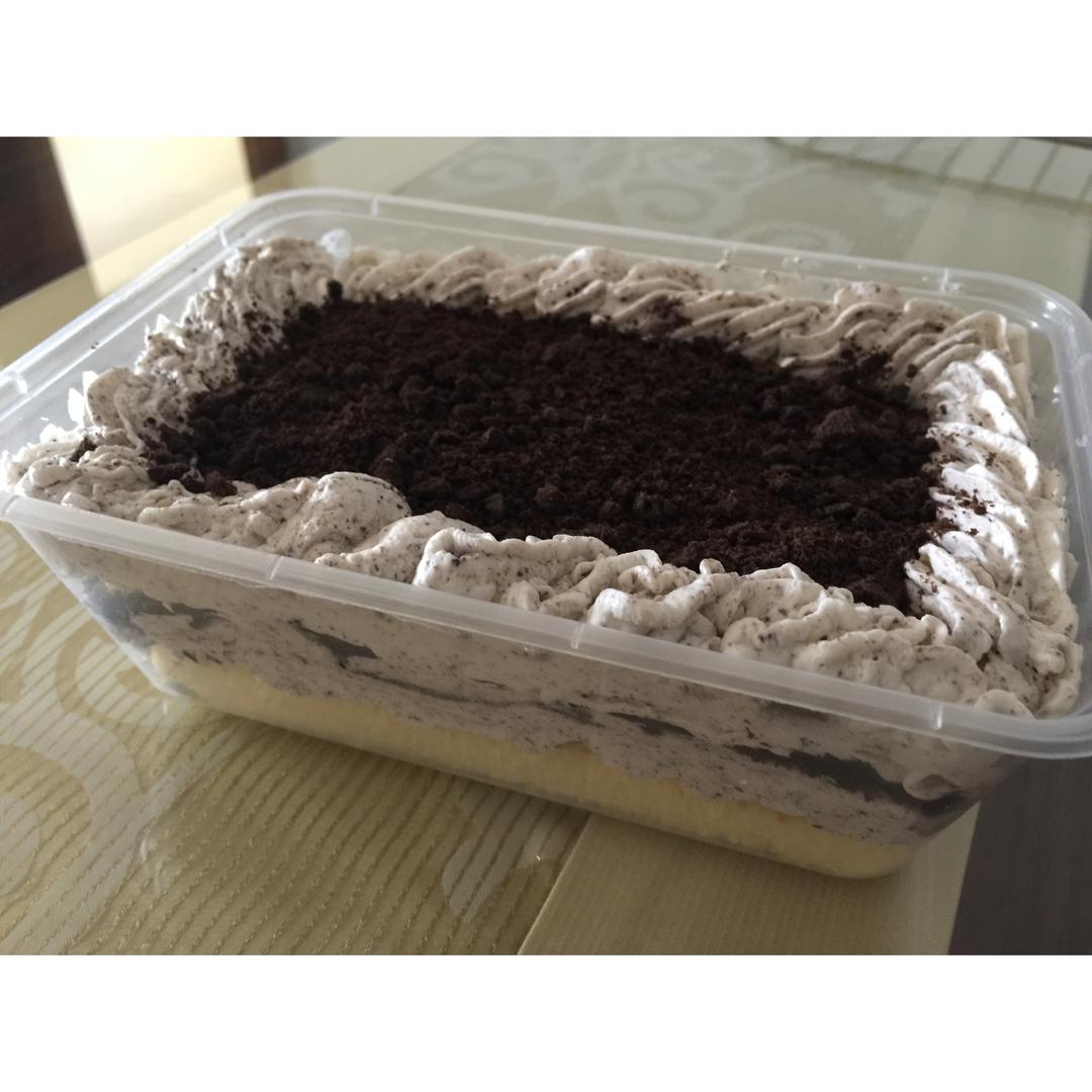 好吃到流泪的奥利奥咸奶油盒子蛋糕