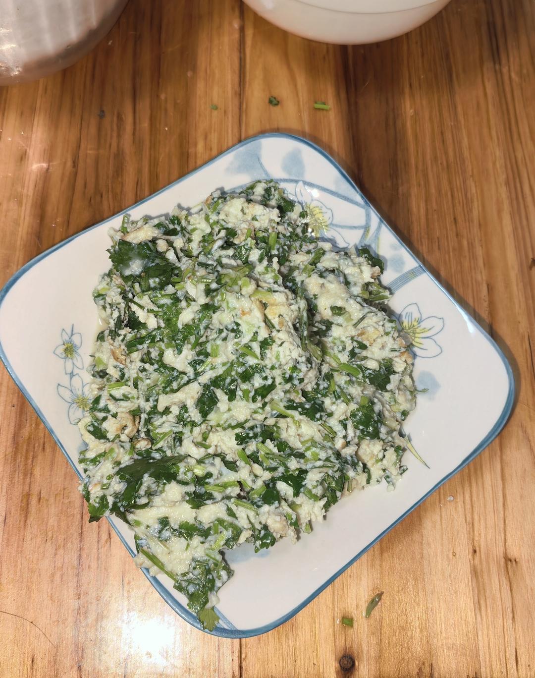 一个预防中风的小食方 | 香菜炒鹅蛋