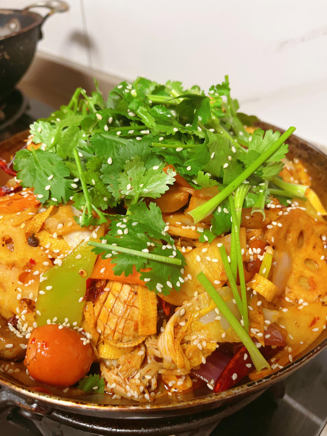 家庭聚会被赞爆的～麻辣香锅 今天这道菜太给撑场面了