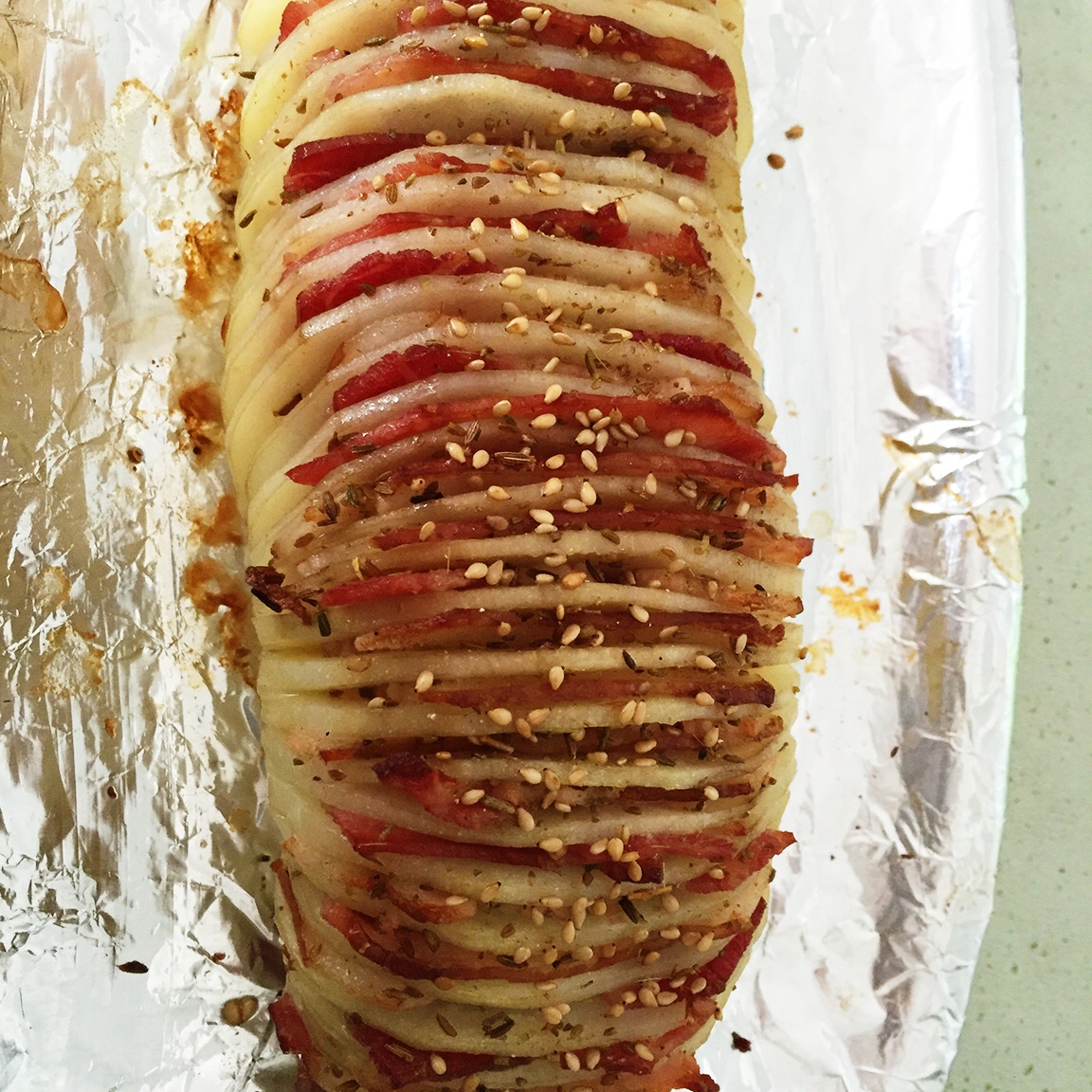 培根风琴烤土豆