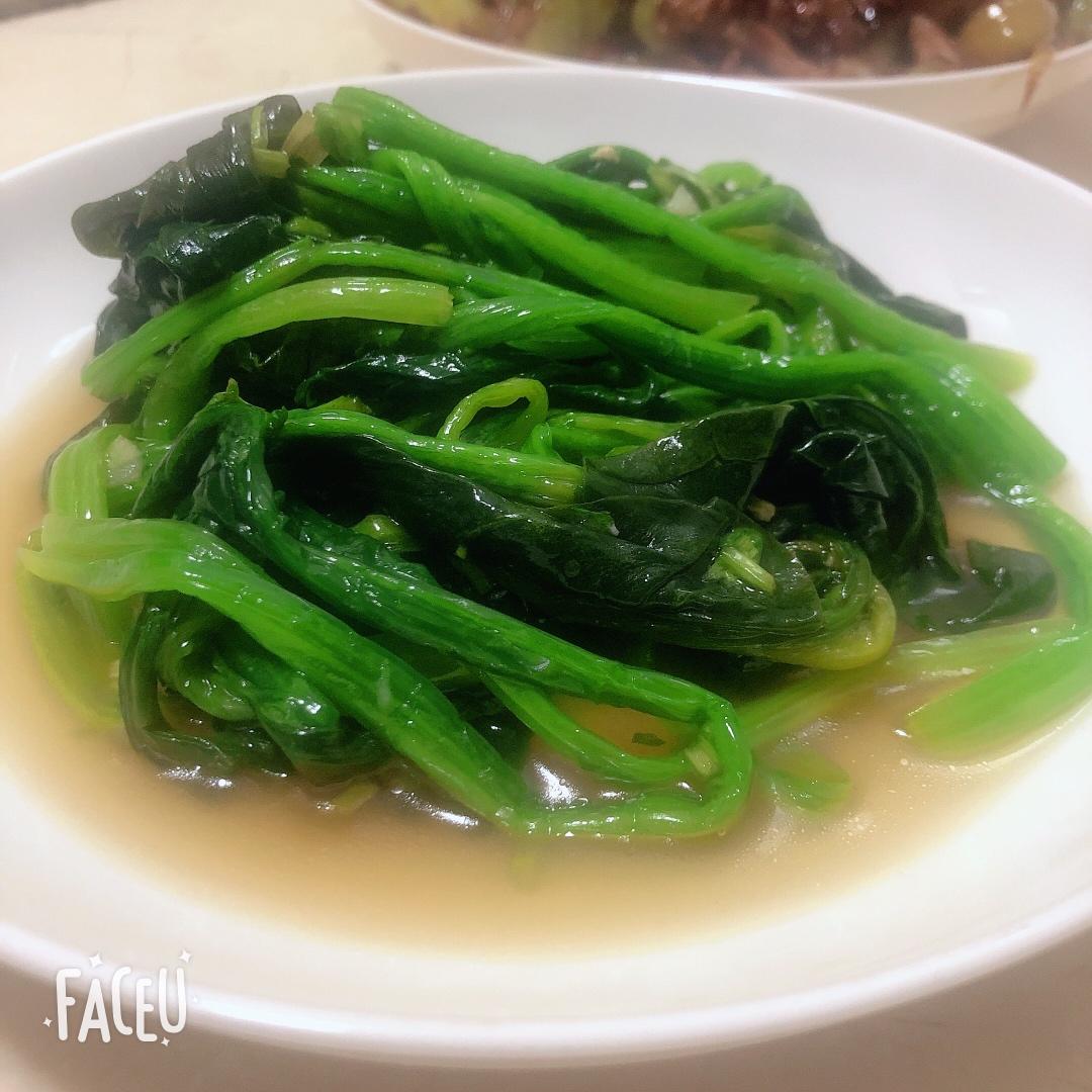 凉拌菠菜