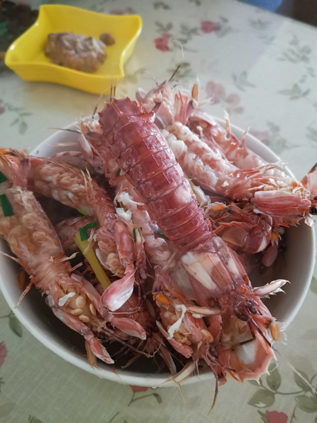 蒸皮皮虾