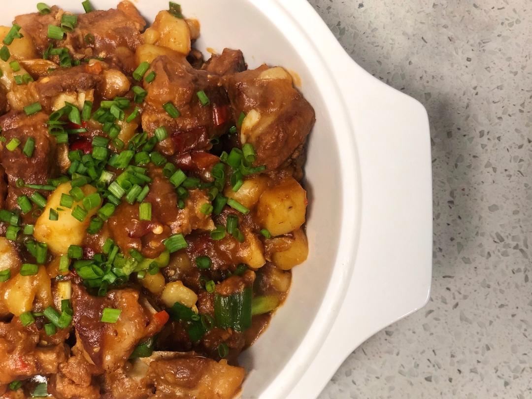 红烧排骨土豆