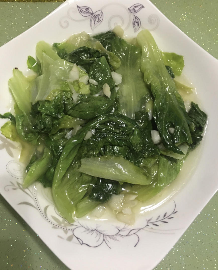 蒜泥生菜
