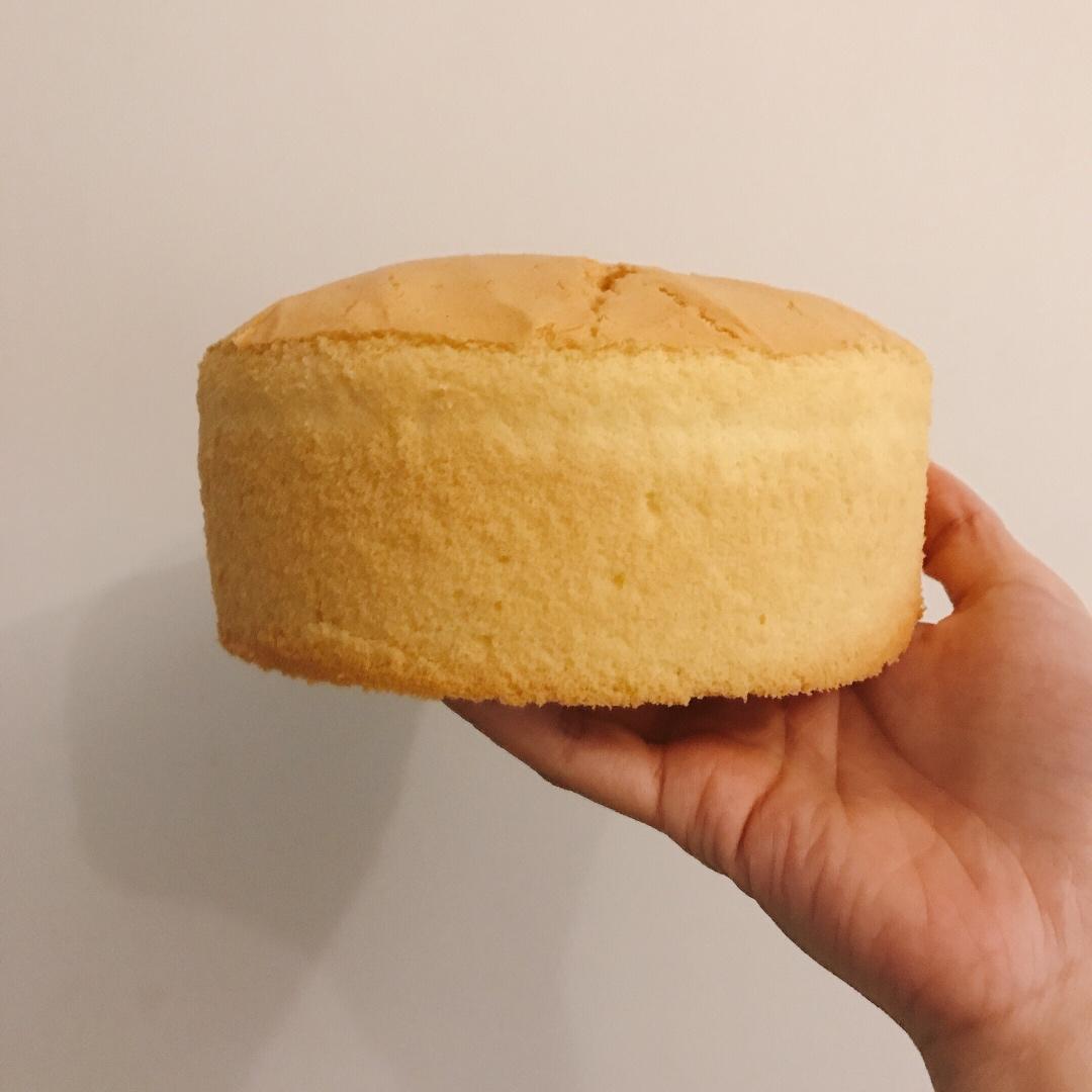 零失败6寸戚风蛋糕（十分钟制作，合适新手宝宝）