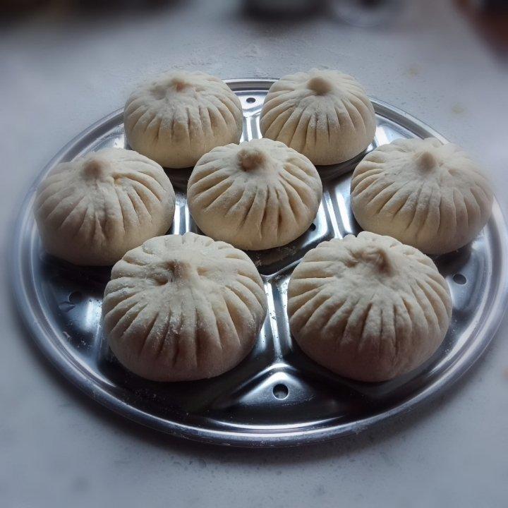 业余食光做的提褶包子视频