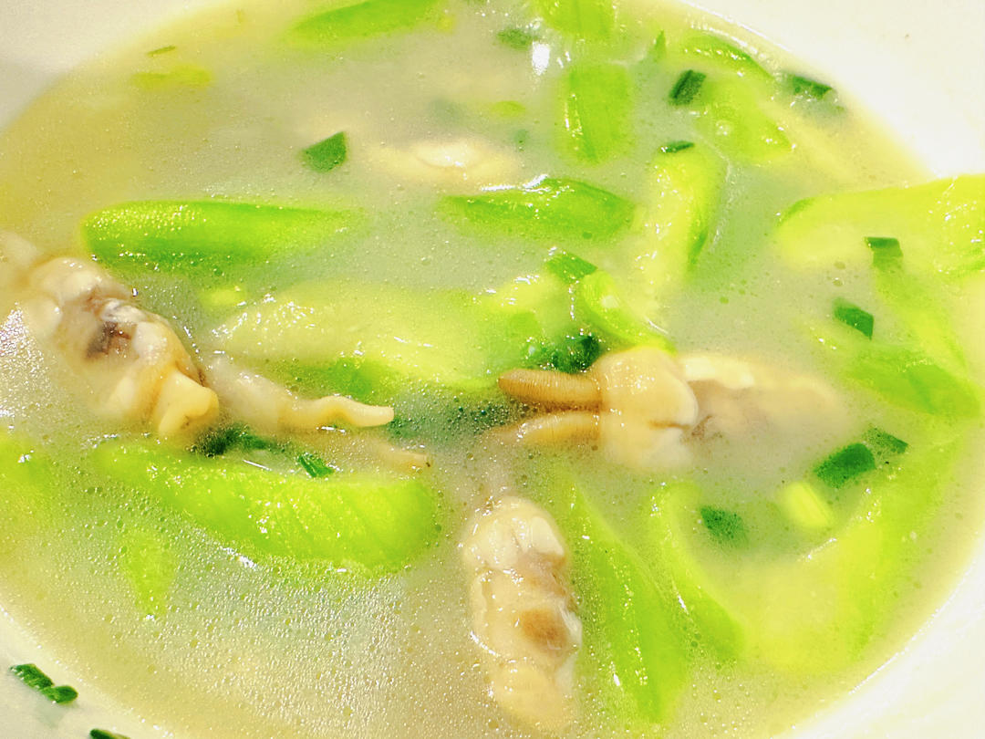 答应我，一定要试下丝瓜蛏子汤，太鲜美啦！！！