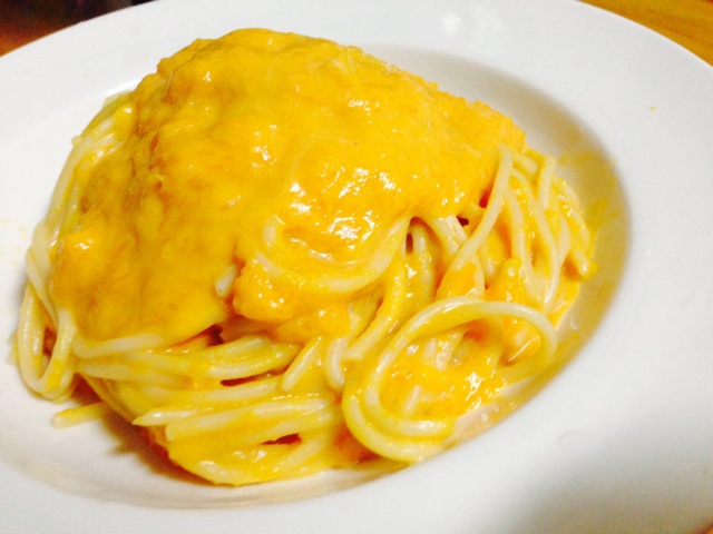 南瓜意面(Spaghetti with Pumpkin Sauce)