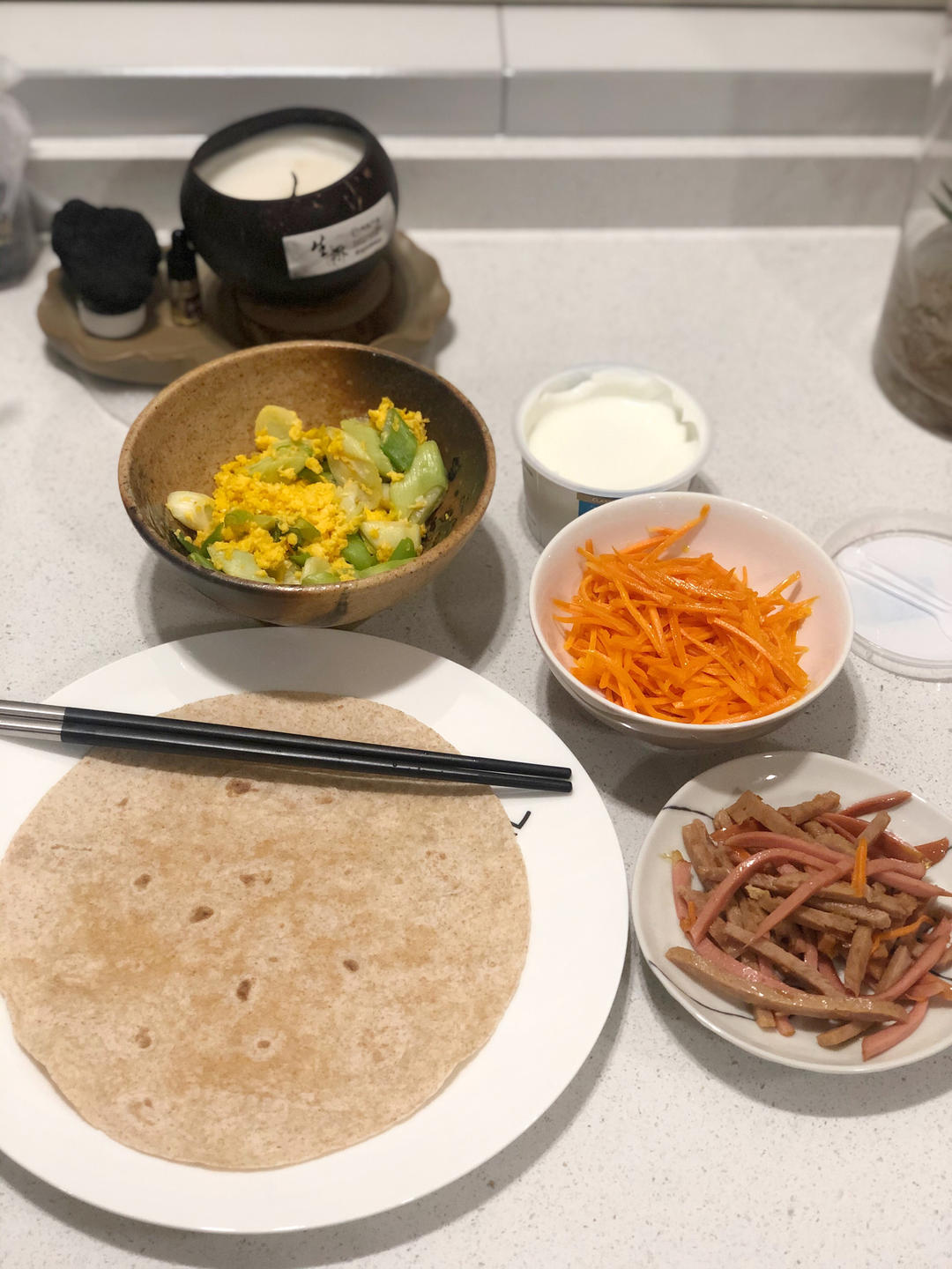 全麦卷饼(减脂)