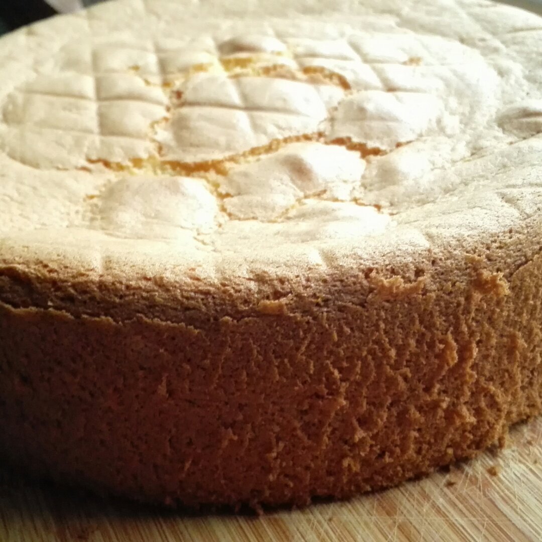 戚风蛋糕八寸（君之博客版）