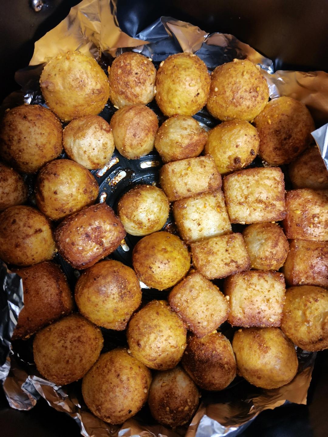 空气炸锅版 快手爆炸💥火锅丸子🍡