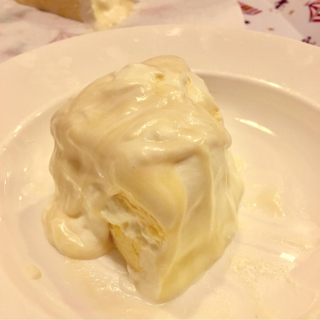 焦糖香草海绵蛋糕