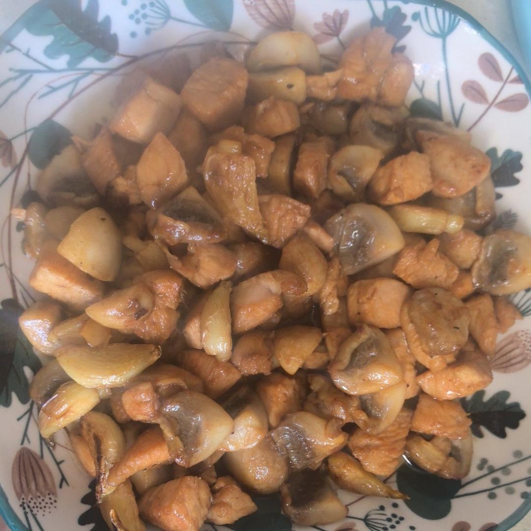 口蘑鸡胸肉