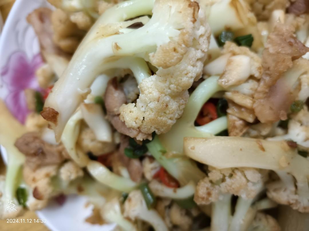 和饭店一个味道的干锅花菜