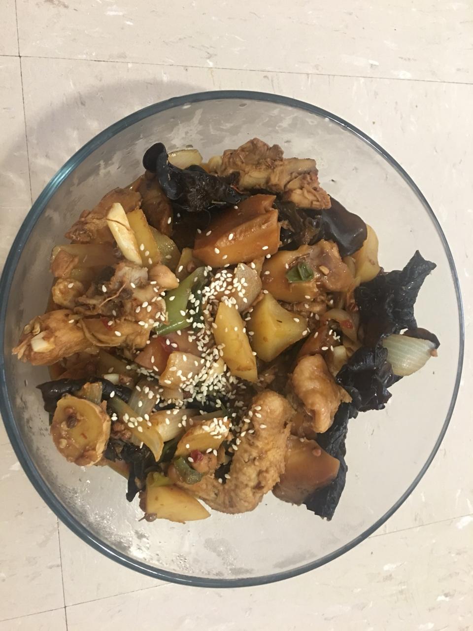 辣椒炒鸡（临沂家常）