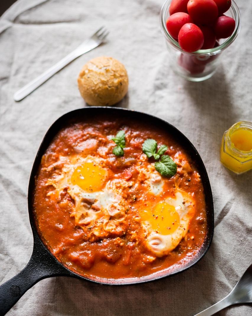 怡s【北非蛋/以色列茄汁烤蛋
Shakshuka】