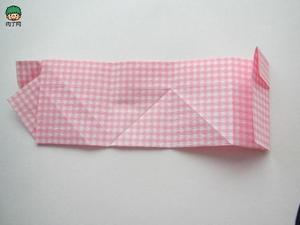 心形三明治纸盒折法的做法 步骤27