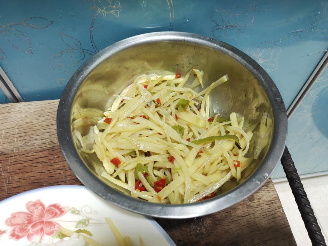 醋溜土豆丝（家庭版小炒）