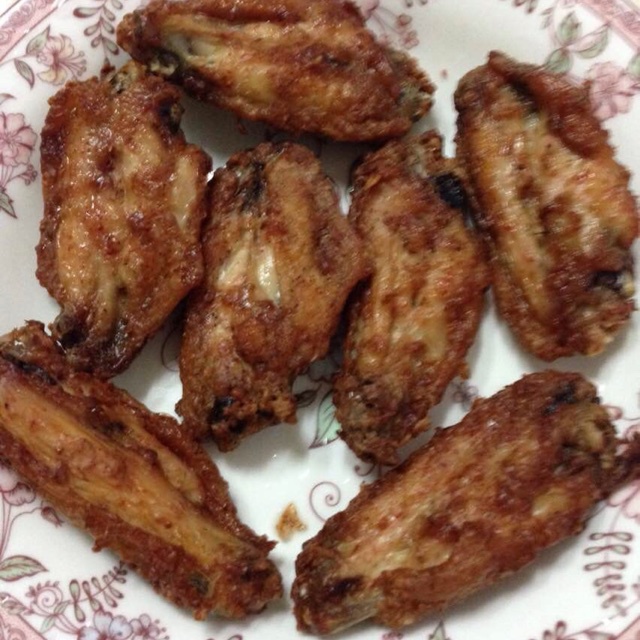 空气炸锅の蜜汁鸡翅