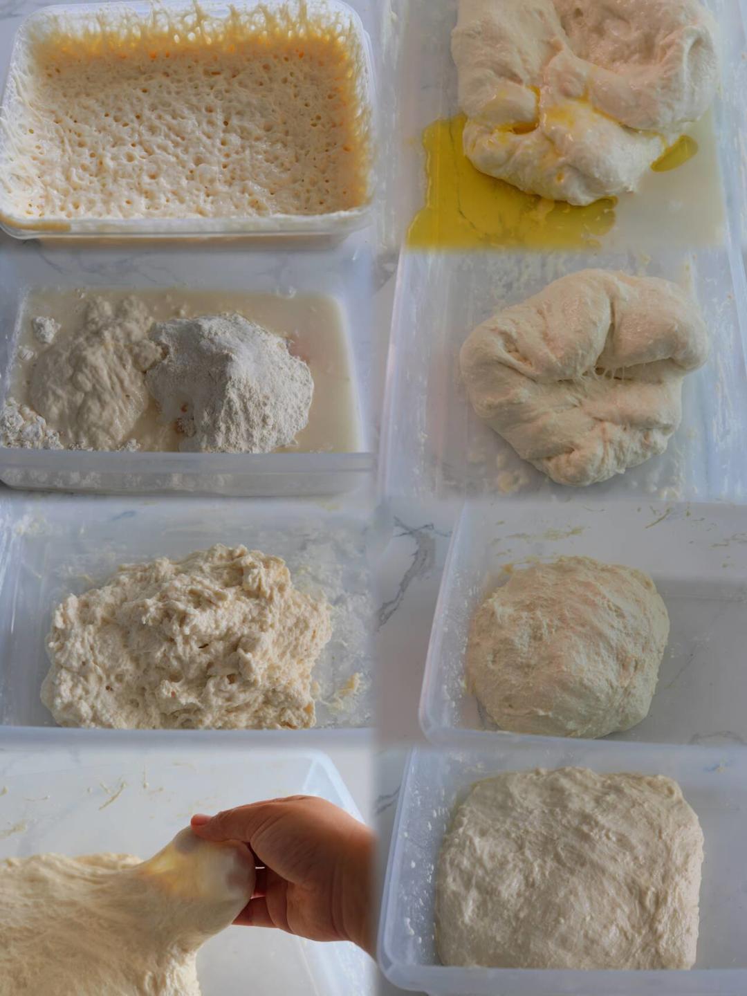 纯奶手撕吐司的做法 步骤1