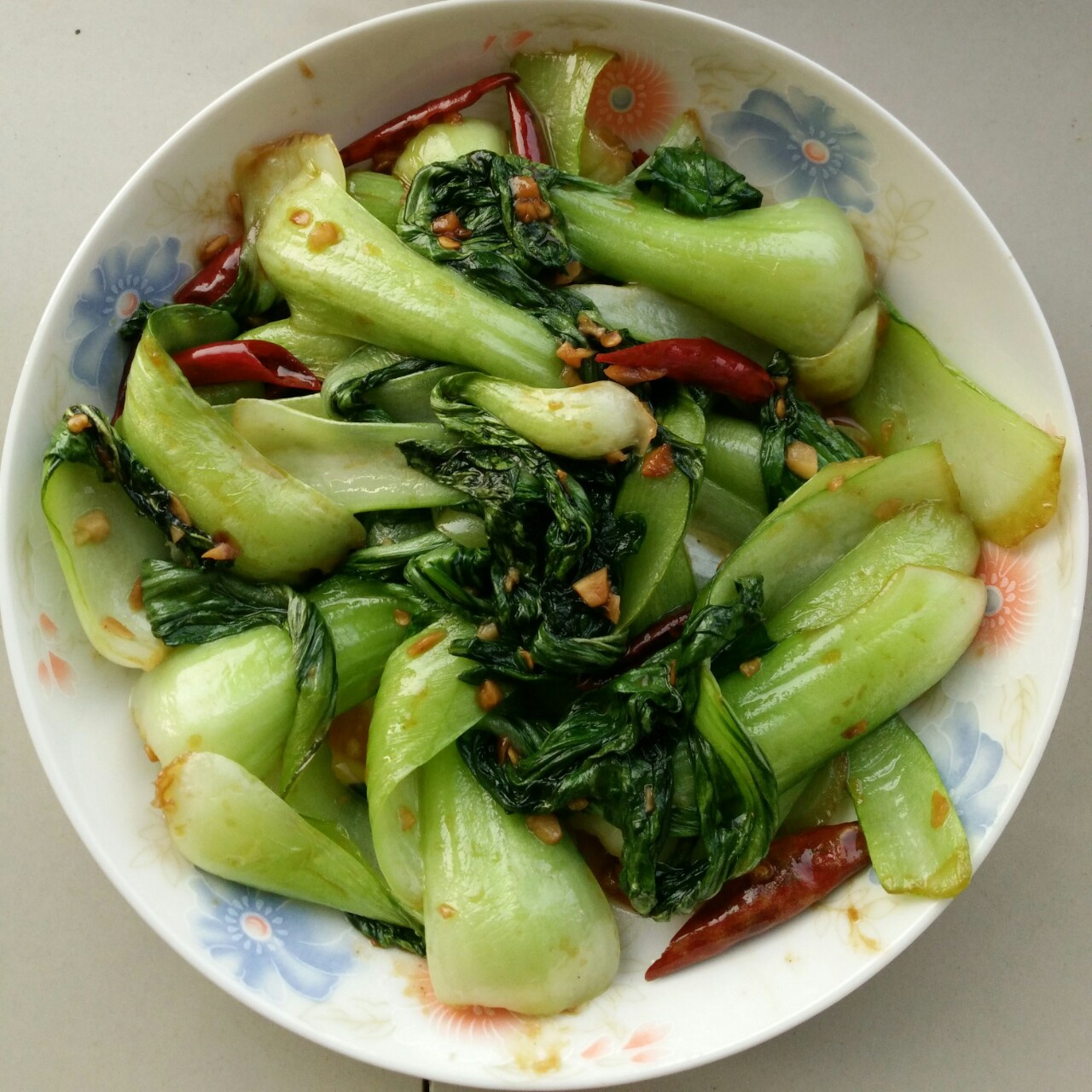 炝炒小油菜