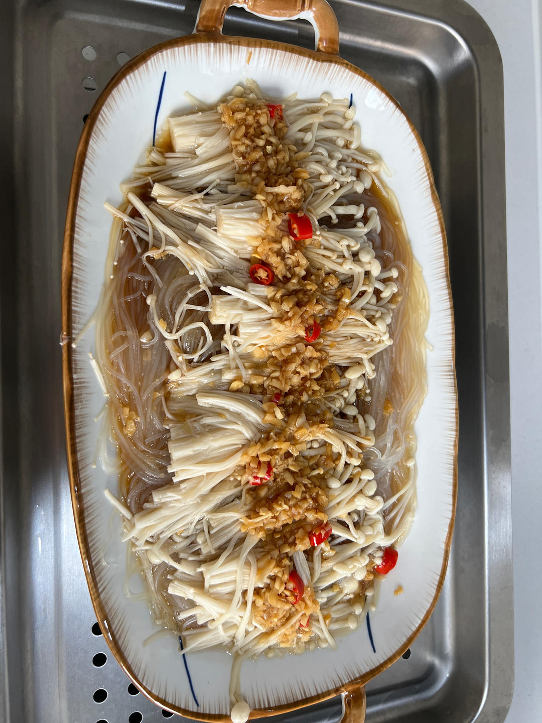 蒜蓉粉丝金针菇