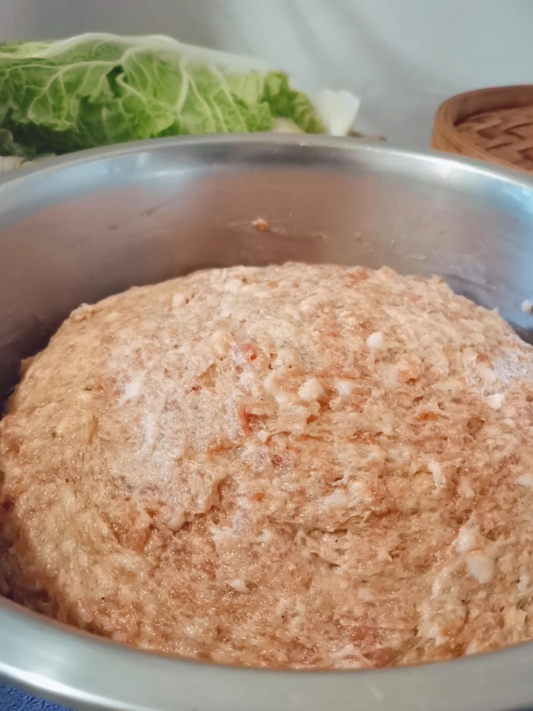 论肉馅的拌制方法