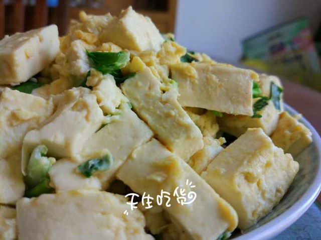 黄金玉豆腐