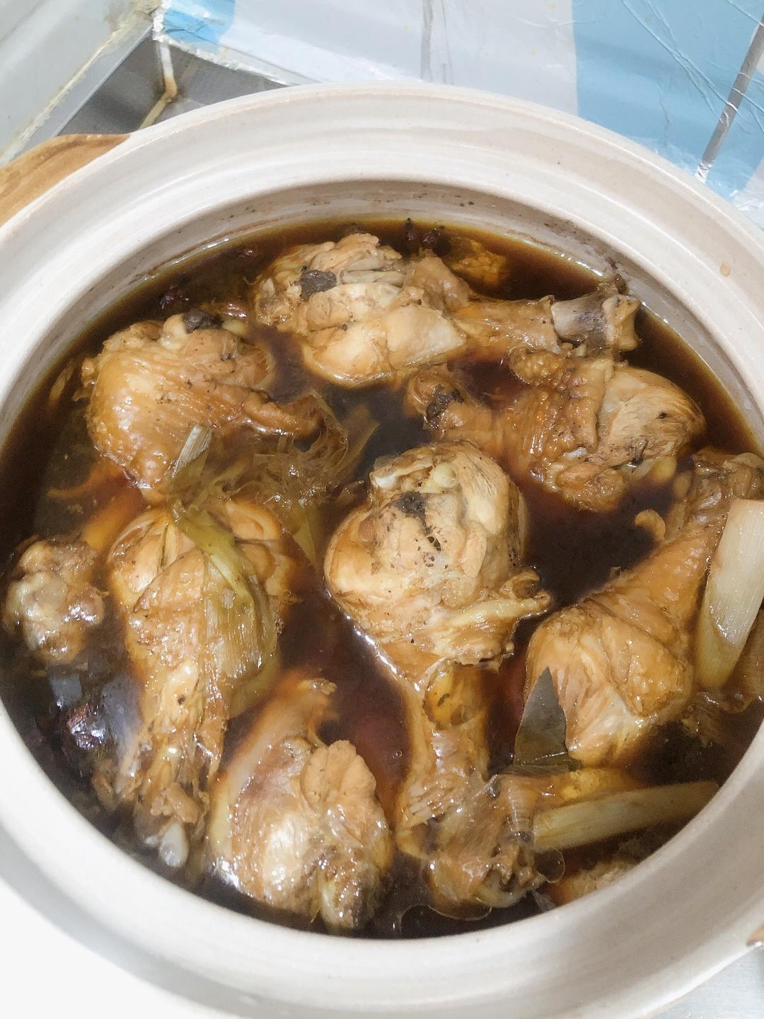 砂锅版炖鸡腿🍗