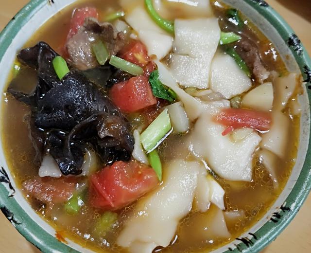 新疆野蘑菇羊肉汤饭